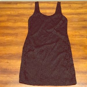 Black Lacy bodycon dress